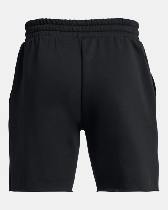 Men's Project Rock Essential Fleece Shorts, Black, pdpMainDesktop image number 6